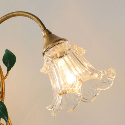 Beautiful Floral Desk Lamp with Natural Style