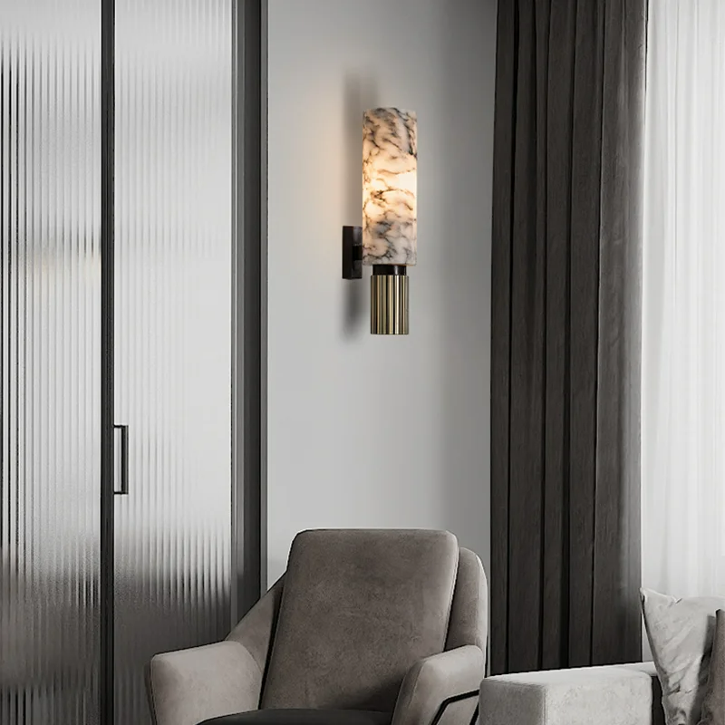 Elegant Marble Wall Light_fixture
