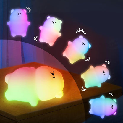 Soft Teddy Bear Kids Night Lamp