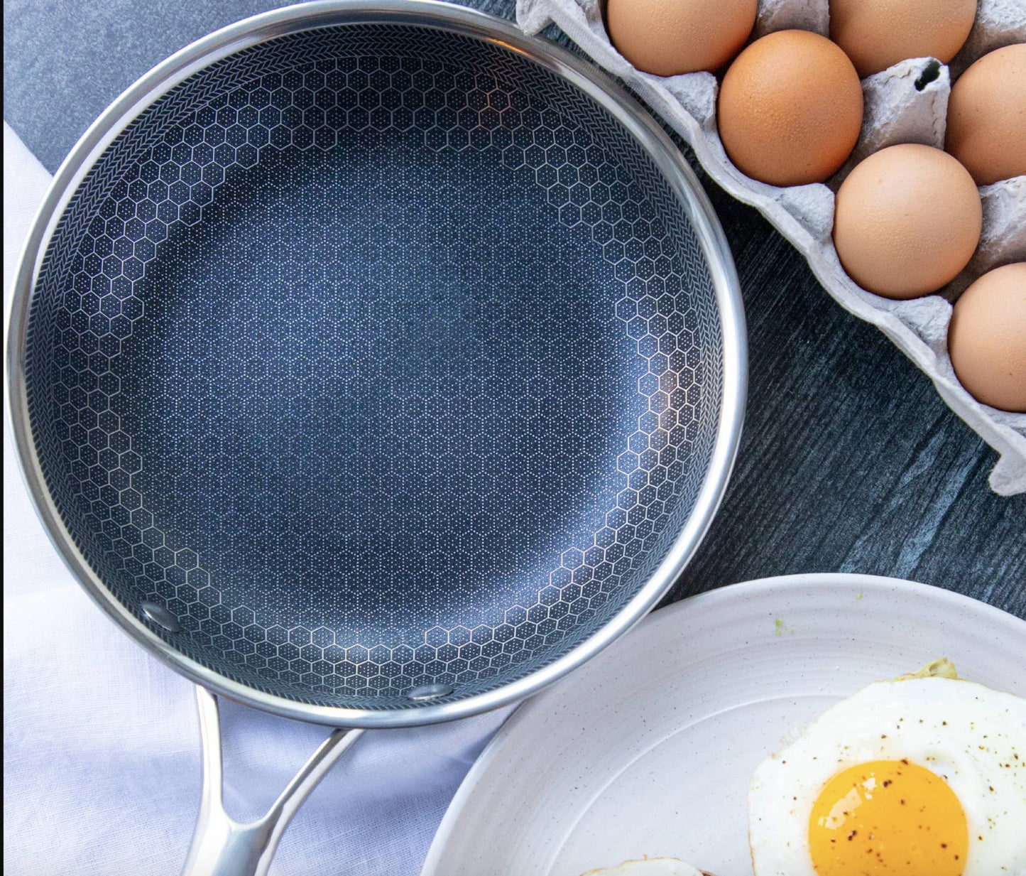 Durable Stainless Steel Non Stick Fry Pan