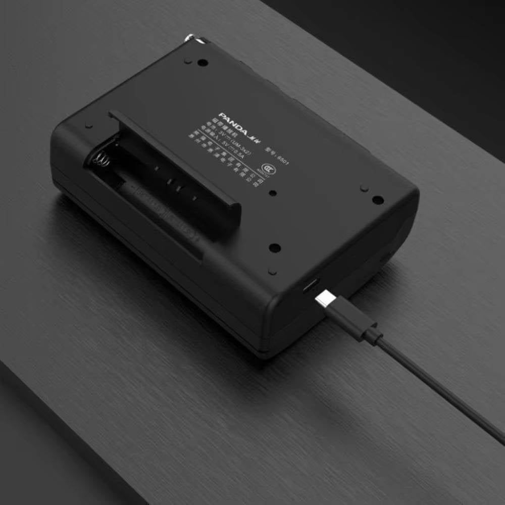 Retro Mini Cassette Player with Radio & Battery Option