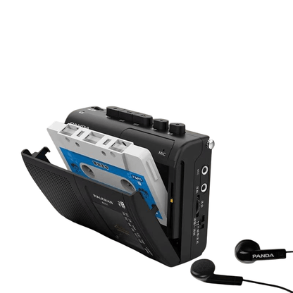 Retro Mini Cassette Player with Radio & Battery Option - Fesara