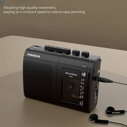 Retro Mini Cassette Player with Radio & Battery Option