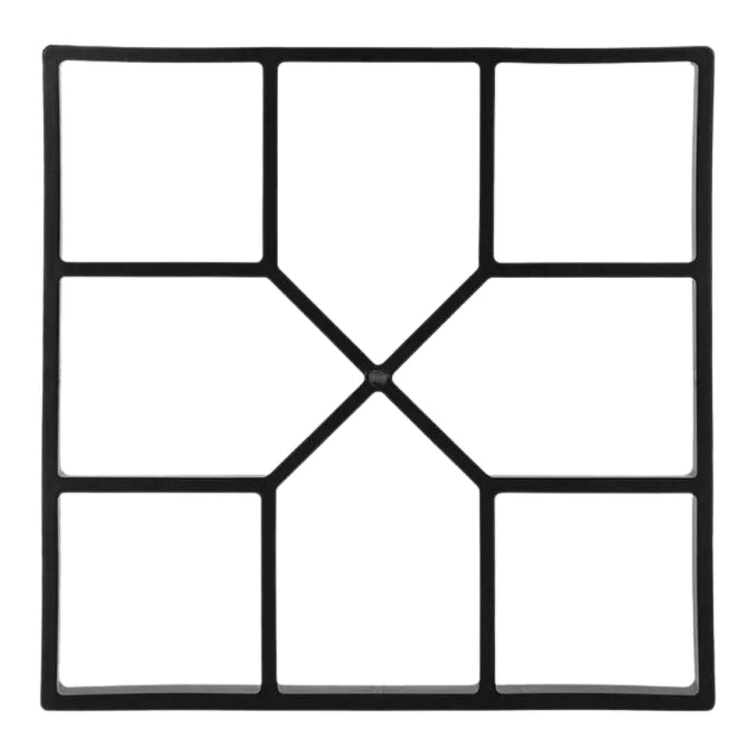 Variant image for Customizable Path Edging Garden Pathway Stones - Durable Plastic Shapes for Unique Garden Designs, 35cm x 35cm-2