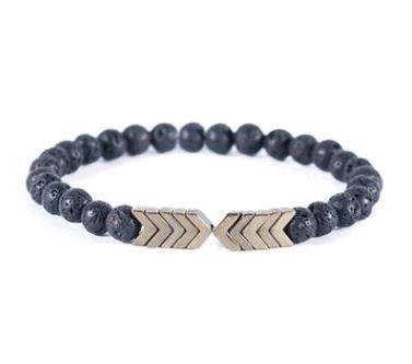 Natural Aromatherapy Lava Stone Bracelet