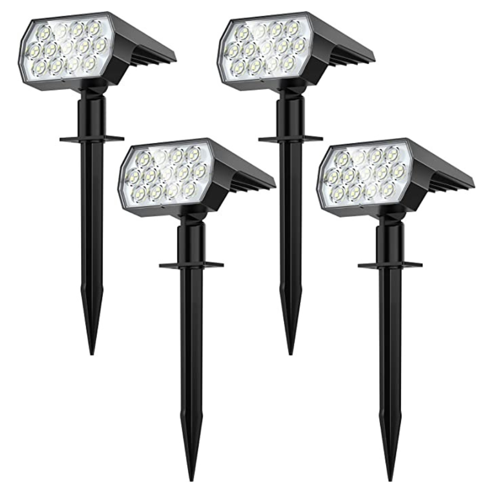 Bright Solar Powered Garden Light with LED