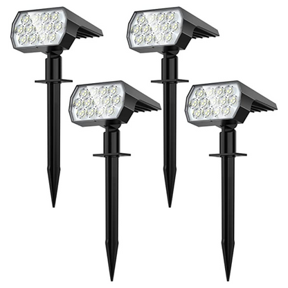 Bright Solar Powered Garden Light with LED