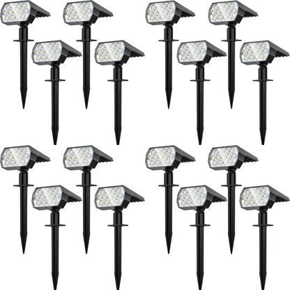 Bright Solar Powered Garden Light with LED