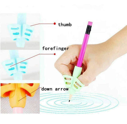 Pencil Grip Set for Kids (3 Pack)