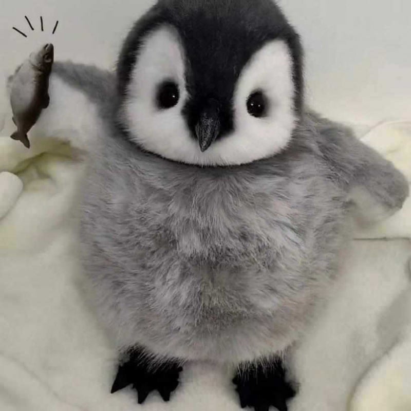 Cuddly Soft Plush Penguin Toy