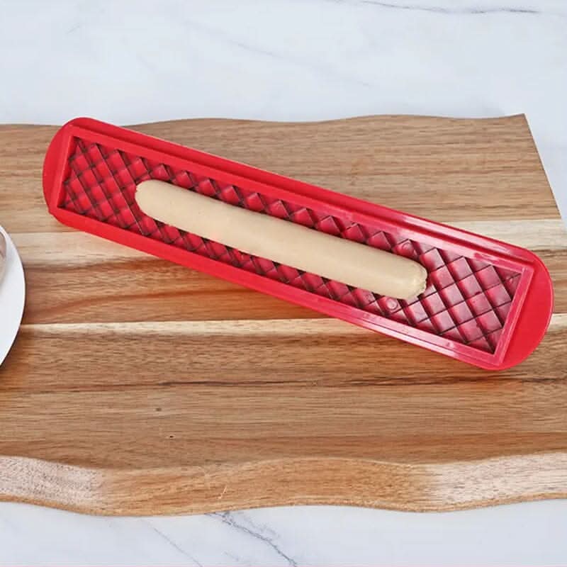 Easy Slice Hot Dog Cutter - Even Cooking Grid