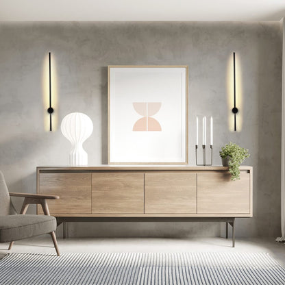 Sleek Glass Hanging Light Fixture - Fesara