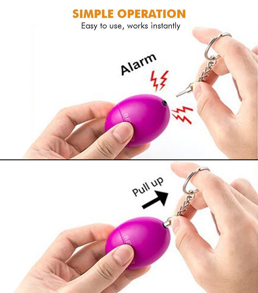Self Defense Alarm Keychain