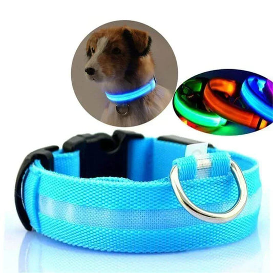 Bright LED Pet Safety Collar - Fesara