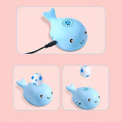 Colorful Whale Inflatable Toy