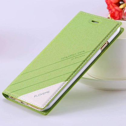 Strong Magnetic Leather Phone Cover
