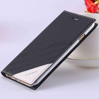 Strong Magnetic Leather Phone Cover
