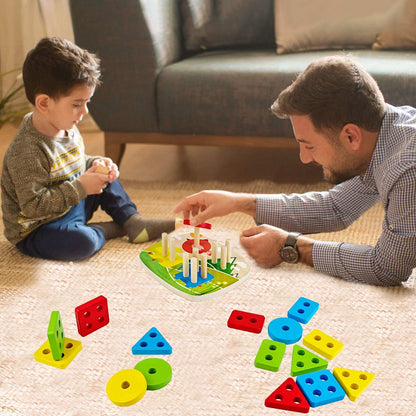 Colorful Kids Building Blocks Set
