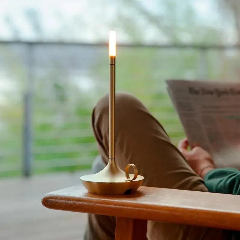 Simple Nordic Metal Candle Holder