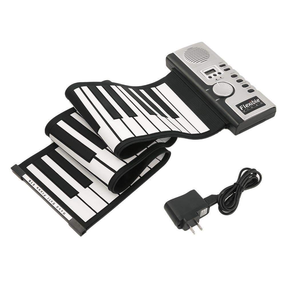 Compact Roll Up Keyboard Piano
