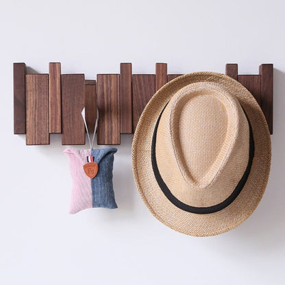 Luxury Wooden Coat Rack with Storage