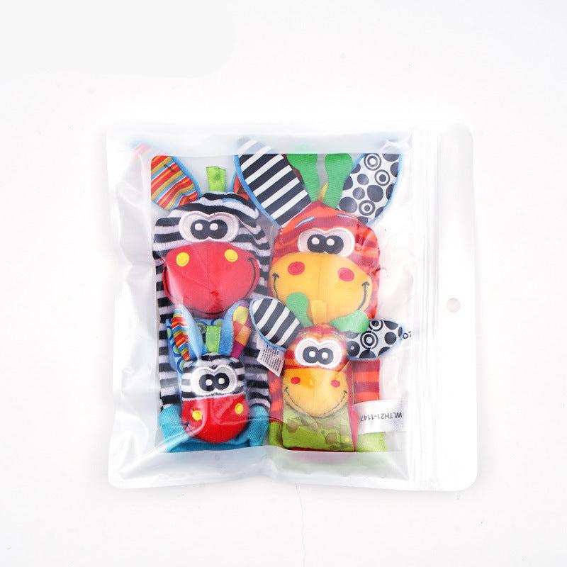 Soft Baby Socks and Teether Bracelet Set - Fesara
