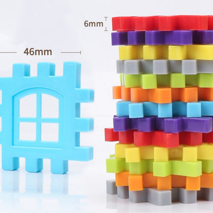 Colorful Window Stacking Blocks for Children