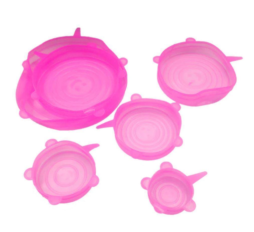 Fesara | Airtight Silicone Kitchen Storage Lids (6 Pack)