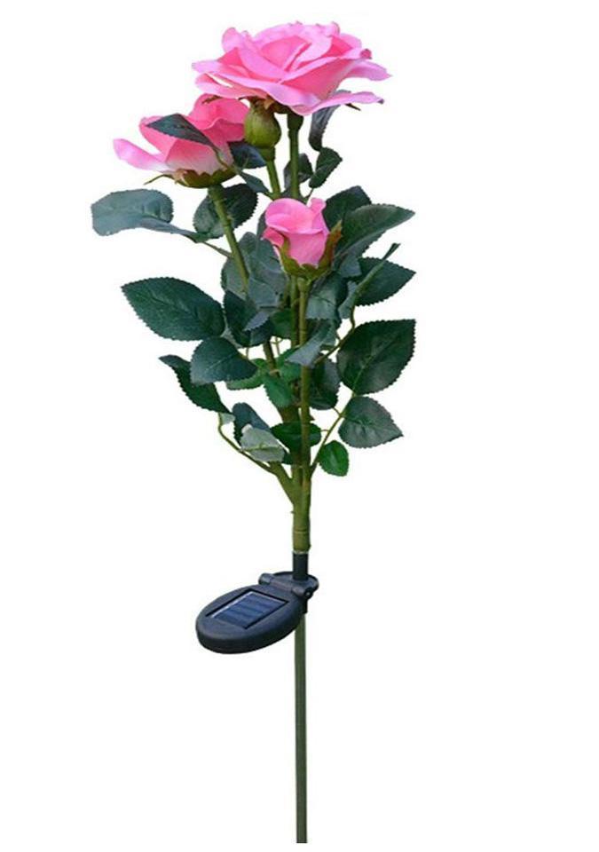 Colorful Solar Powered Rose Lights