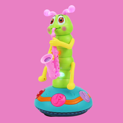 Fun Musical Sax Caterpillar Kids Toy