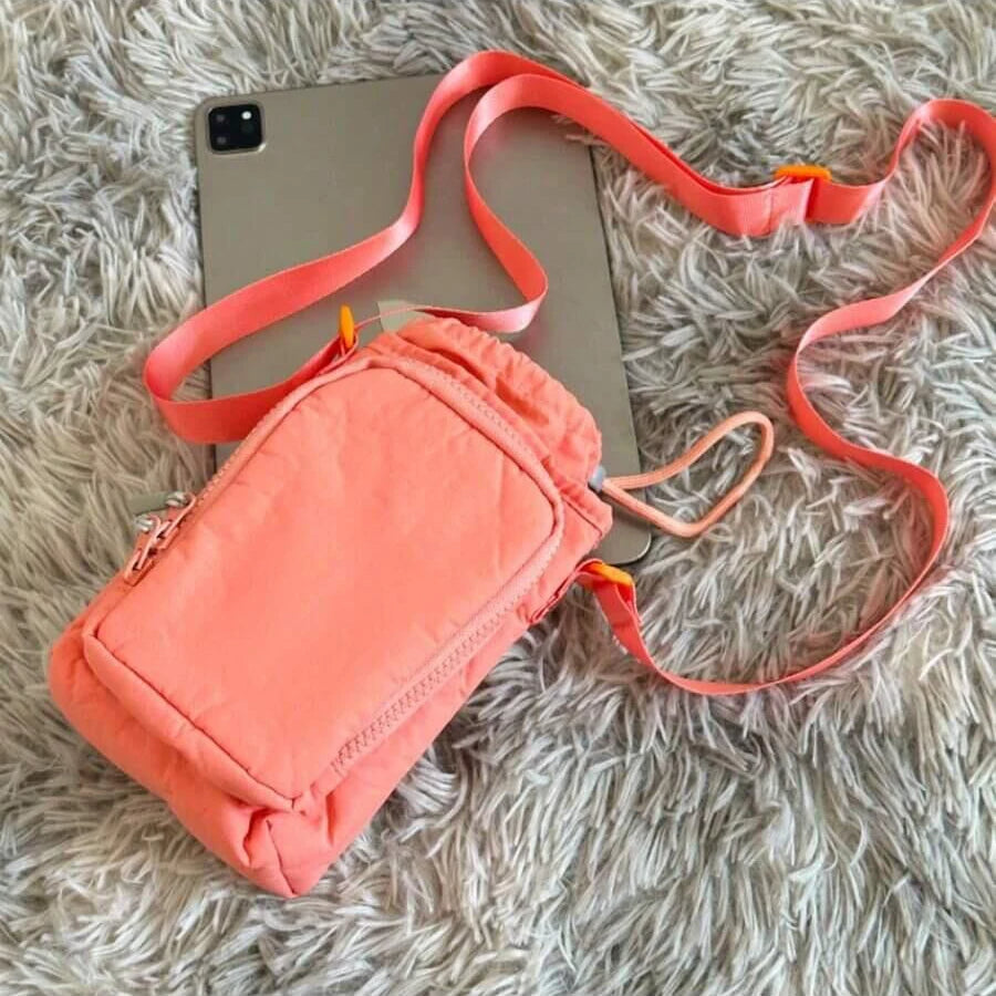 Insulated Crossbody Water Bottle Pouch Bag - Fesara