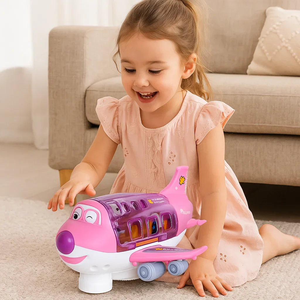 Fun Animated Plane Kids Toy