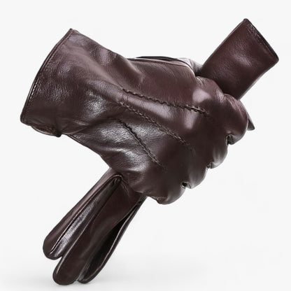 Soft Sheepskin Insulated Winter Gloves - Fesara