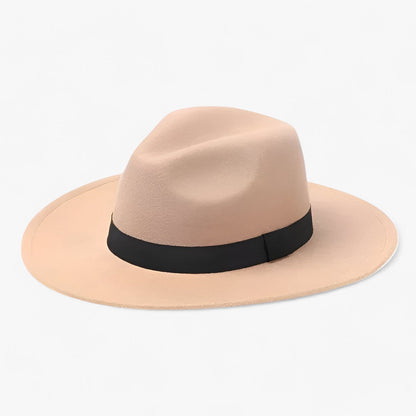Classic Wool Felt Fedora Hat