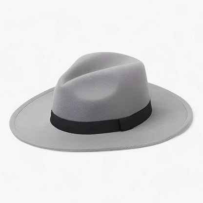 Classic Wool Felt Fedora Hat