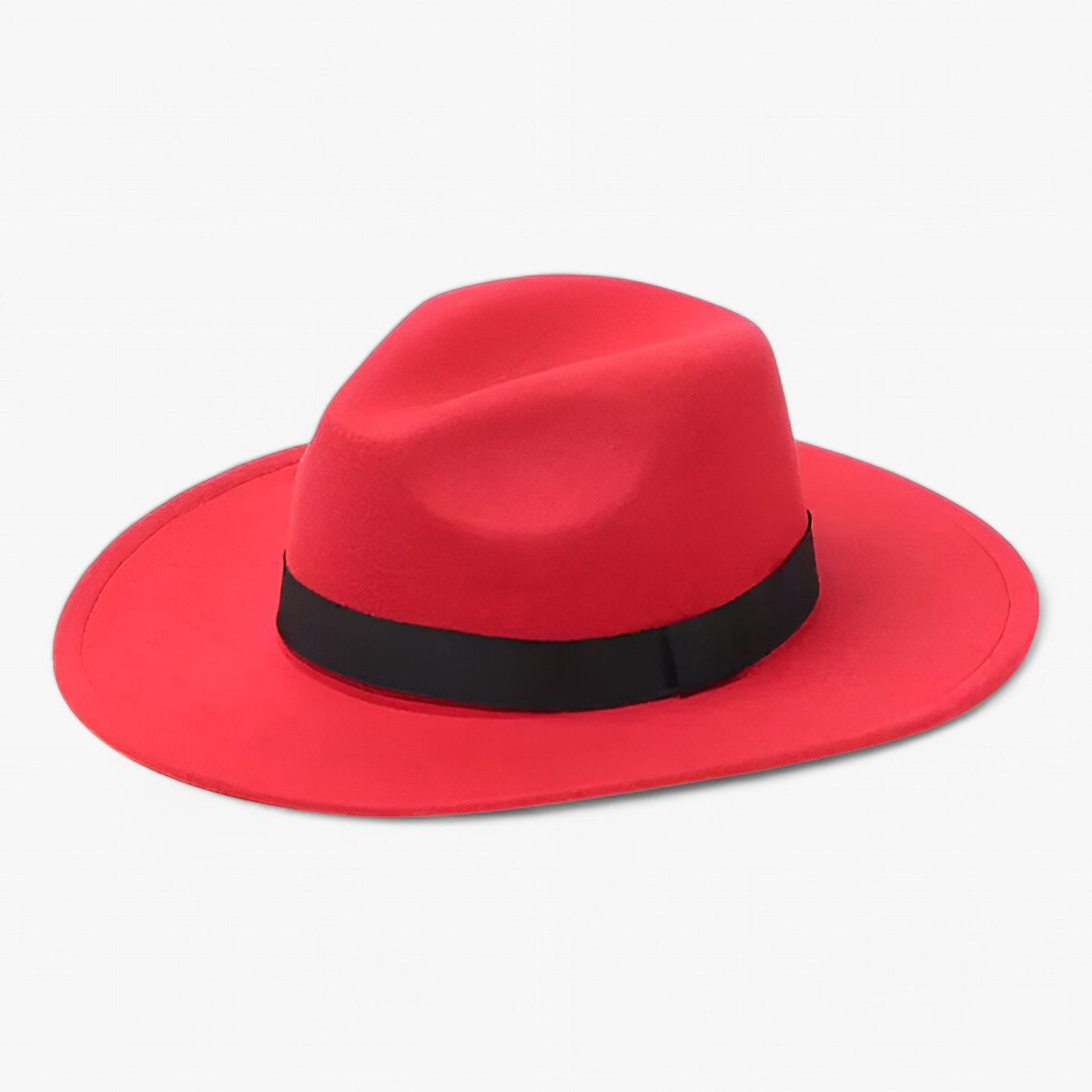 Classic Wool Felt Fedora Hat