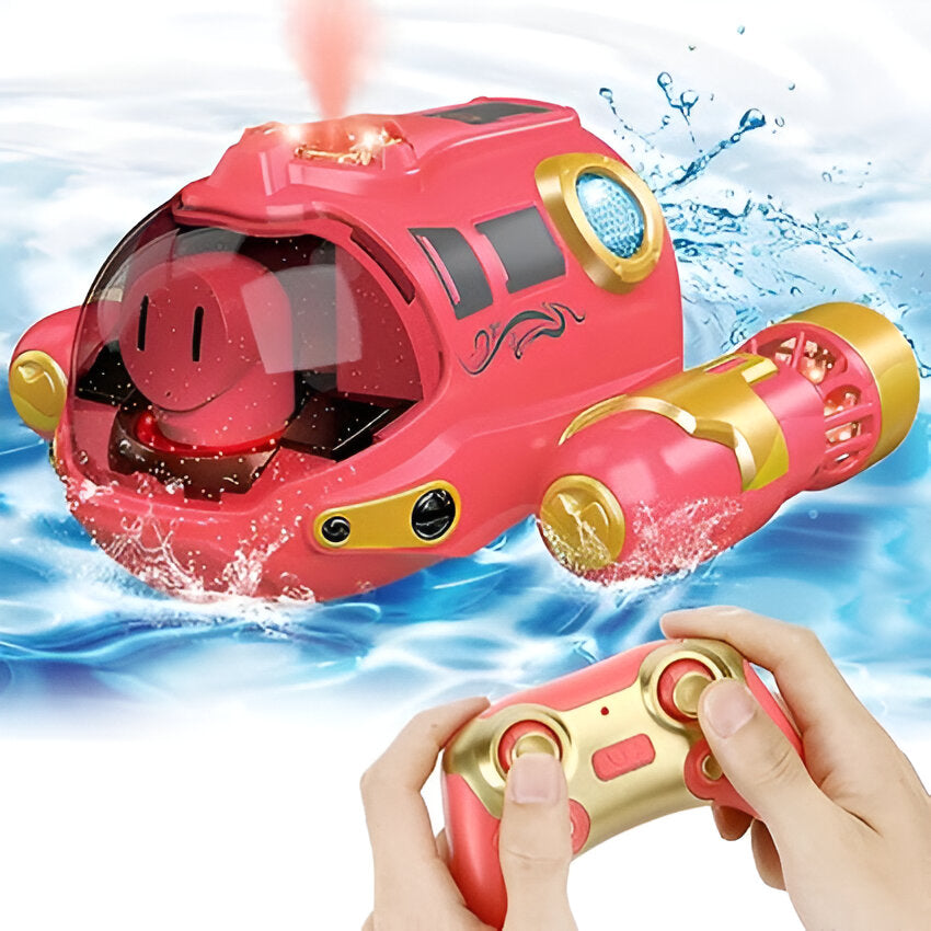 Fast RC Speed Boat with Lights and Water Spray