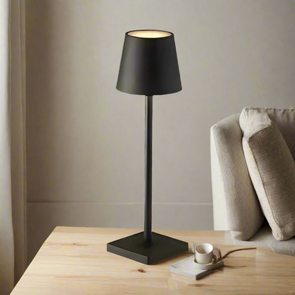 Sleek Contemporary Metal Desk Lamp