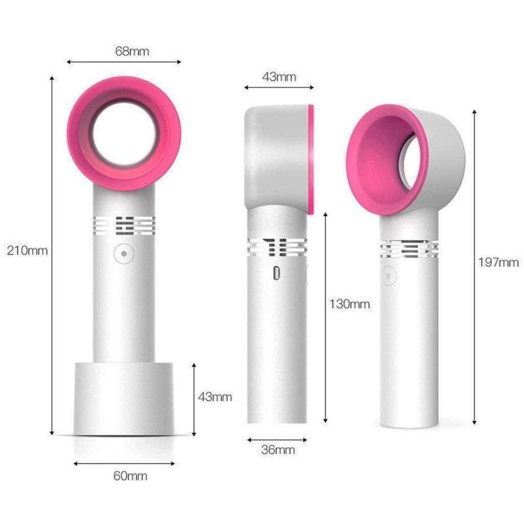 Compact Rechargeable Bladeless Fan