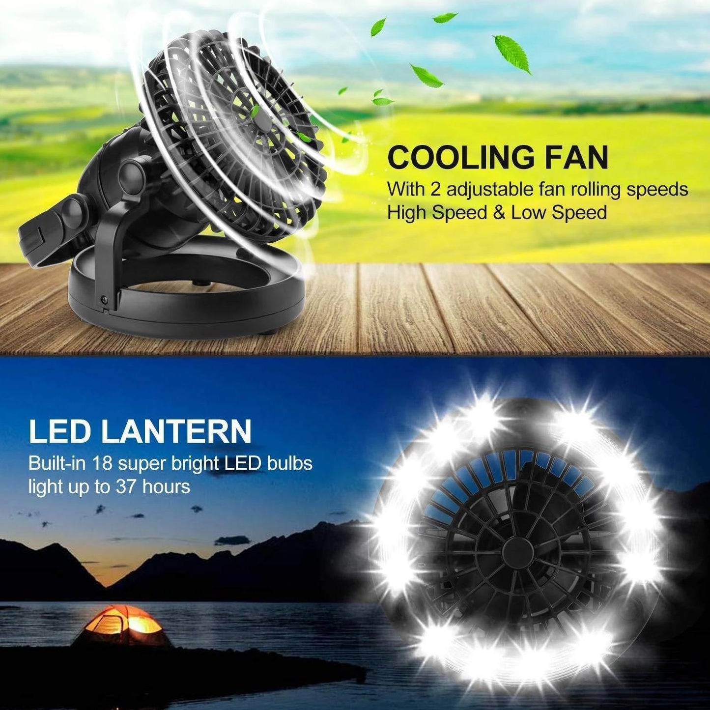 Portable Outdoor Camping Lantern
