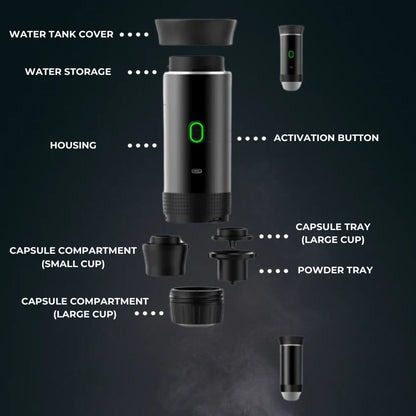 Portable Coffee Maker 3 - in - 1 - Coffee Maker - Wild Eye Vision
