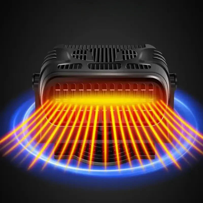 Compact 24V Car Heater and Air Cooler - Fesara