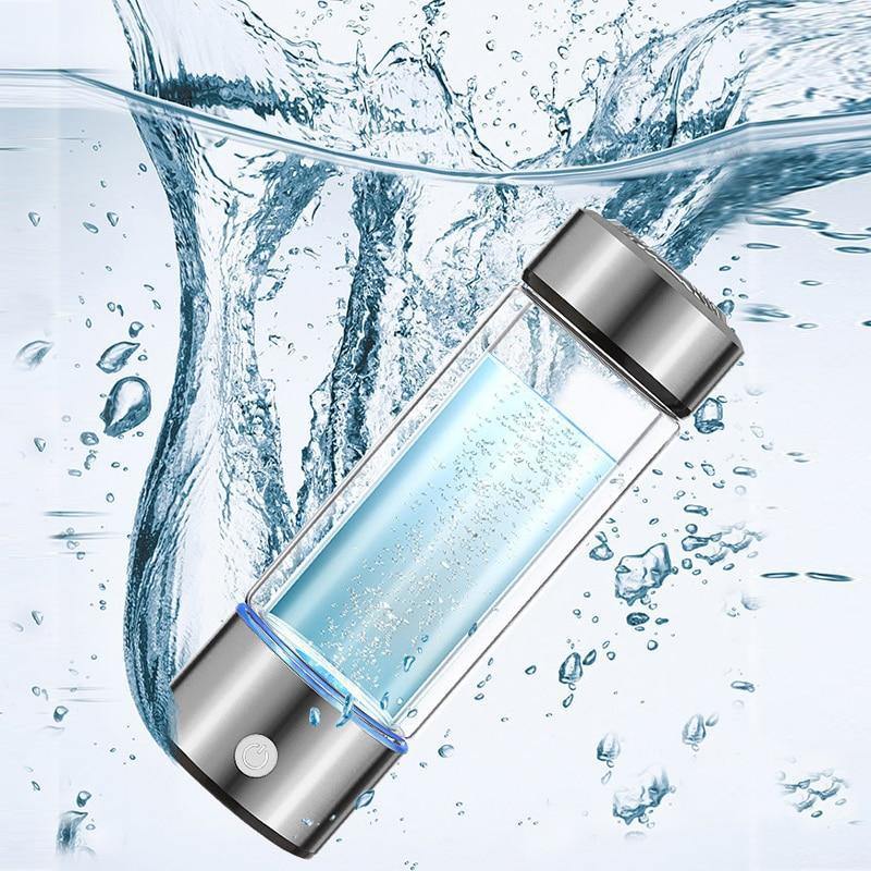 Compact Alkaline Water Bottle with Ionizer