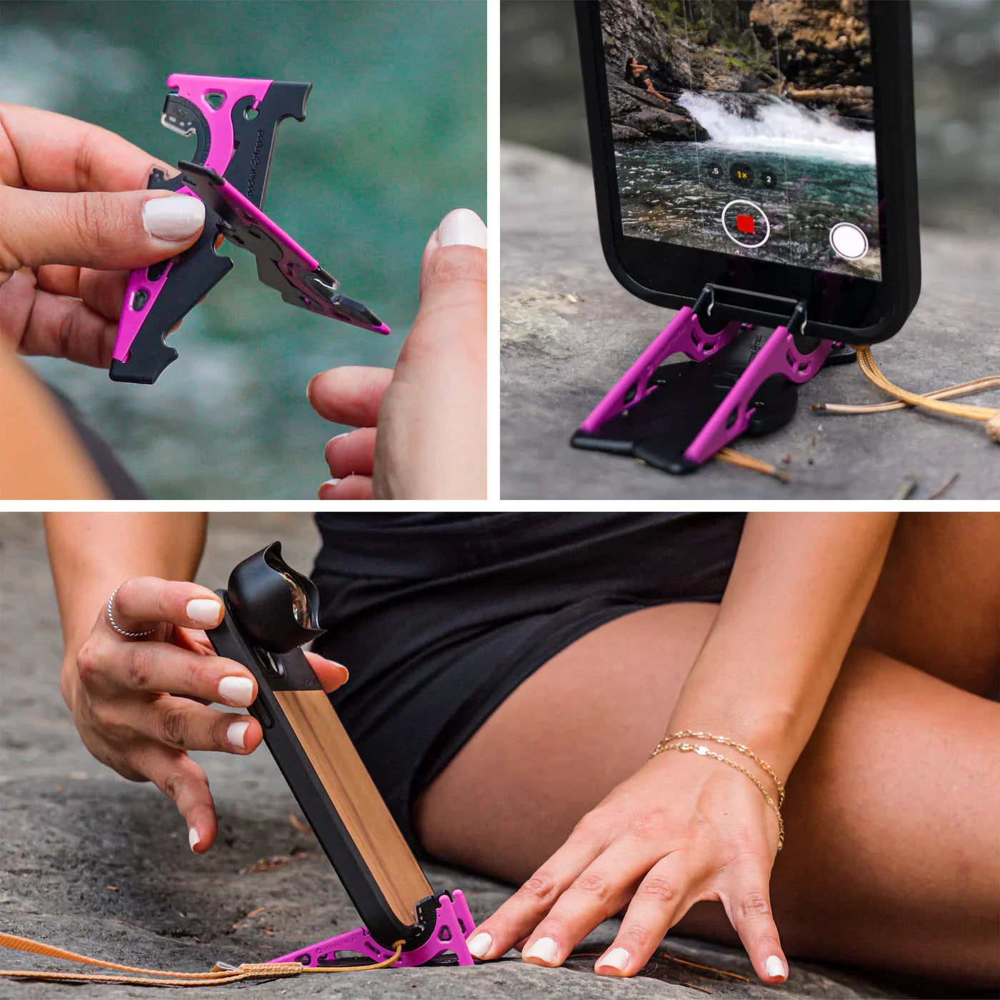 Compact Phone Stand for Great Selfies
