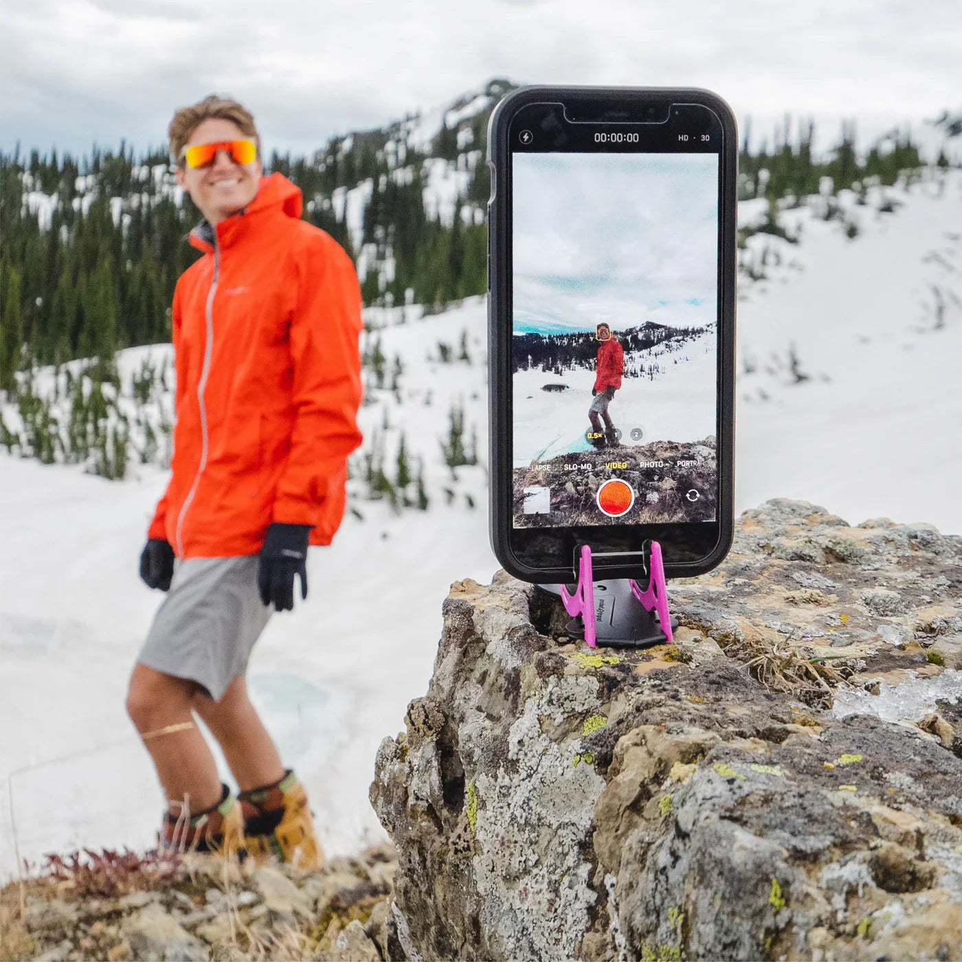 Compact Phone Stand for Great Selfies
