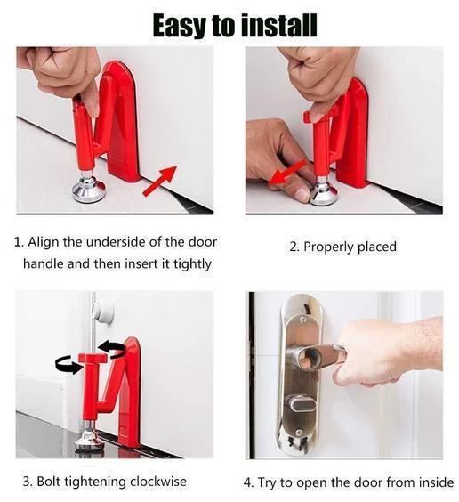 Compact Easy Install Safety Door Lock