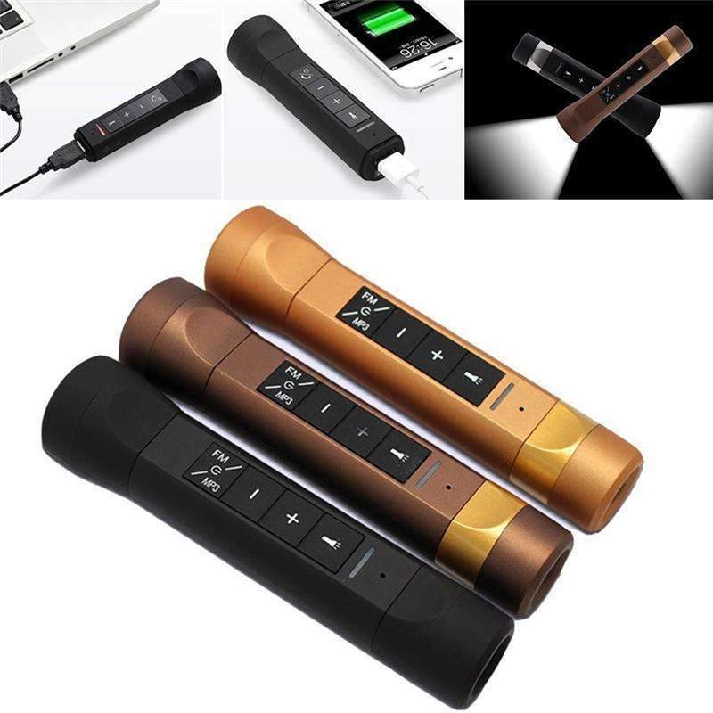 Compact 4 in 1 Rechargeable LED Flashlight