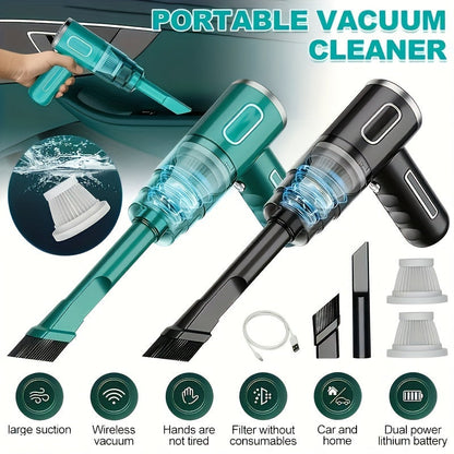Portable Cordless Vacuum Cleaner Lightweight Rechargeable