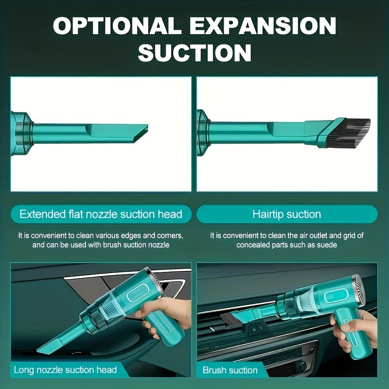 Portable Cordless Vacuum Cleaner Lightweight Rechargeable
