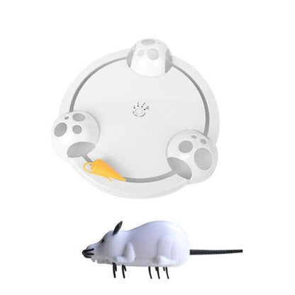 Fun Cat Teaser Toy with Interactive Mouse - Fesara